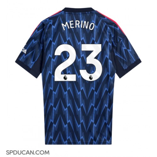 Muški Nogometni Dres Arsenal Mikel Merino #23 Gostujuci 2025-26 Kratak Rukav